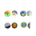 Custom various PET material seal sticker warranty vinyl eggshell VOID 3D hologram label sticker